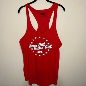 568 graphic Women's Red Tank Top patriotic July 4th summer